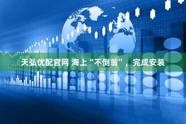 天弘优配官网 海上“不倒翁”，完成安装